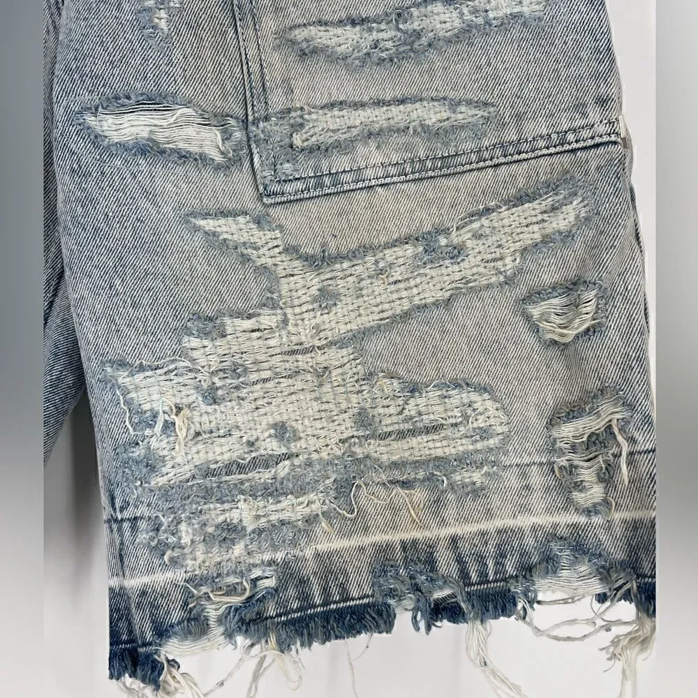 Givenchy Cargo Bermuda Shorts in Denim Waist 27 - Picture 3 of 12